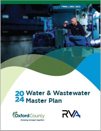 Cover of the Water and Wastewater Master Plan